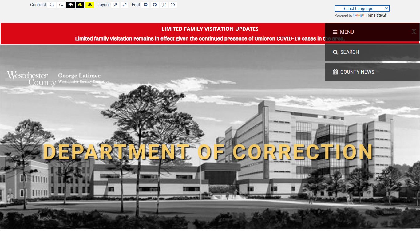 Department of Correction - Westchestergov.com
